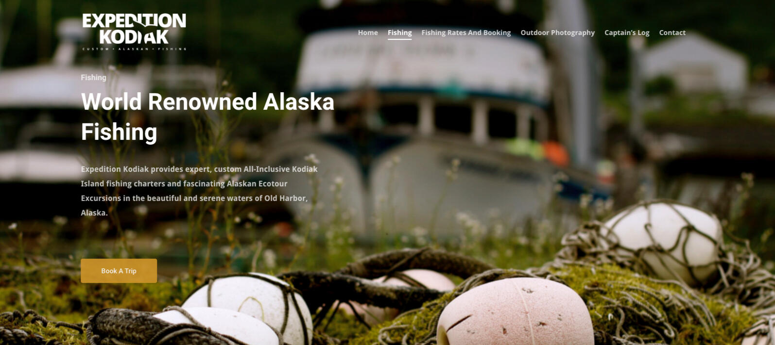 Expedition Kodiak Fishing Page Copy